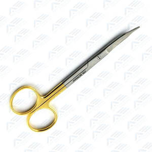 13cm Manual Super Cut Metzenbaum Tijeras con insertos de carburo de tungsteno Instrumento quirúrgico de alta calidad Instrumentos médicos - Product Image 5