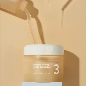 Almohadillas de tóner Radiance Glowing Jumbo Essence Pad Clear Glass Skin Vegan Pads Niacinamida - Product Image 2