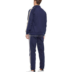 Chándal de invierno para hombre con logotipo personalizado, conjunto de Jogger de talla grande transpirable de algodón 100% - Product Image 6