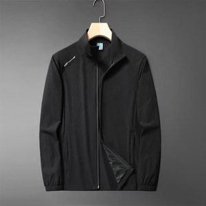 UPF50+ Waterproof Windproof Eco-Friendly Men's <b>Winter</b> <b>Quilted</b> Jacket Canvas & Nylon Fabric Stand Collar Zipper Closure - Product Image 2