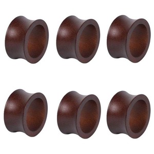 Handmade Wooden Napkin Holder Natural Solid Wood Table Napkin Stand for Dining Table Kitchen Restaurant Decor - Product Image 1