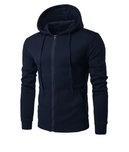 Sudadera con Capucha y Cremallera para Hombre, Corte Regular, Manga Larga, Chaqueta con Capucha, Ropa Deportiva Informal, Impermeable, Resistente al Viento, para Vacaciones - Product Image 6