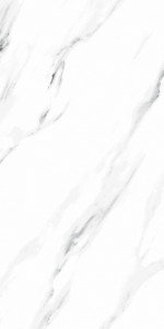 Azulejos de Porcelana con Efecto Mármol Gris Carrara de 600x1200mm, Acabado Brillante, Azulejos de Pared con Vetas Grises Premium, Adhesivos Modernos para Sala de Estar, Villas y Centros Comerciales - Product Image 2