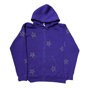 Servicio OEM, Sudaderas con Pedrería para Hombre, Diseño Más Vendido, Ligeras y Cómodas - Product Image 1