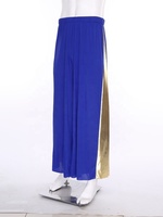 Pantalon large métallisé pour homme, pour la danse liturgique, la louange, la danse lyrique, costume de danse, tenue de danse de salon