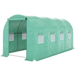 Mini Serra Moderna Facile da Montare con Struttura in Acciaio Zincato e PVC/PE per Uso Domestico e Giardino - Product Image 4