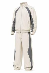 Fabricant OEM sur mesure en gros – Survêtement en coton épais pour homme, ensemble sweat-shirt et pantalon de jogging, fournisseur en vrac, marque privée - Product Image 4