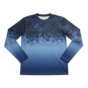 Ropa de pesca de secado rápido anti-UV de alta calidad personalizada, camisas de pesca sublimadas OEM de manga larga, camisa de caza sublimada - Product Image 5