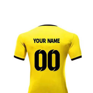 Nueva llegada, gran oferta, mejor calidad, camiseta de fútbol con estampado del nombre del equipo, uniforme de fútbol personalizado, atractivo y suave. - Product Image 5