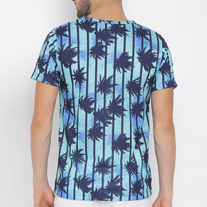 T-shirt en polyester de qualité supérieure, sublimation, séchage rapide, tissu respirant, impression personnalisée, marché américain, microfibre de haute qualité - Product Image 3