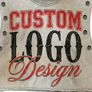 Glory Customised Acid Wash <b>Distressed</b> Printed Tank <b>Top</b> New Trendy Street Wear Style For Unisex Heavyweight Boxy Fit - Product Image 6