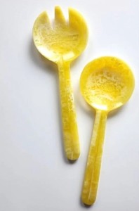 Resin Serving Spoon High Quality Finish Reusable Kitchen Accessory for Salad Rice Soup and <b>Buffet</b> Service - Product Image 3