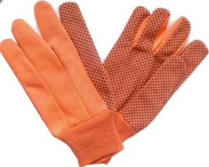 Manufacturer <b>PVC</b> Dotted Gloves Cotton Safety Gloves OEM Private Label Service <b>PVC</b> Dotted Gloves Cotton Protective Work Gloves - Product Image 4