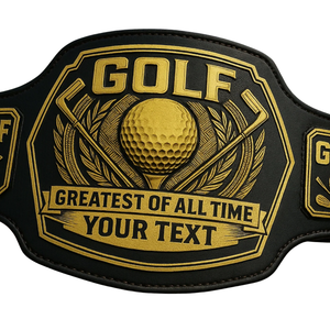 Cinturón de Campeón de Golf Personalizable, Cinturón de Campeonato del Mejor de Todos los Tiempos, Personalizado con Tu Texto, Trofeo Deportivo Premium - Product Image 5