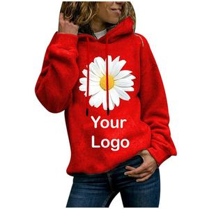 Últimas sudaderas largas de lana para mujer de alta calidad, totalmente personalizables, impresas y bordadas, precio mayorista de invierno, baratas, Bangladesh - Product Image 5