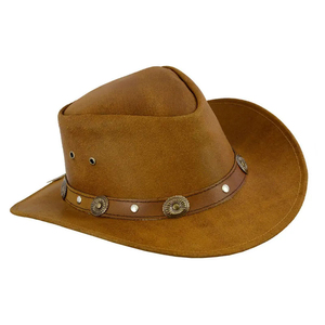 Sombreros de Vaquero de Cuero PU de Alta Calidad - Colores y Logotipo Personalizados, Sombreros Ligeros para Fiestas en Todas las Estaciones - Product Image 2