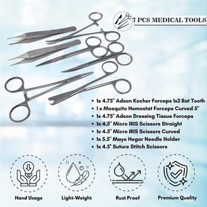 Servicio OEM/ODM SAAR GLOBAL SURGICAL SGS-1021 Pinzas Arteriales Manuales de Acero Inoxidable Duraderas Reutilizables para Uso Hospitalario con Certificación CE - Product Image 3