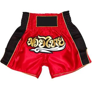 Pantalones Cortos de Boxeo Personalizados de Fábrica para Hombre, Pantalones Cortos de Entrenamiento de Muay Thai, Pantalones Cortos Deportivos para Boxeo - Product Image 1