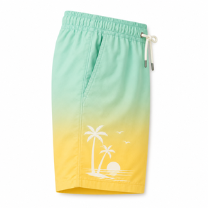 Shorts d'été décontractés pour hommes de qualité supérieure, respirants, légers, à séchage rapide, avec cordon de serrage réglable et personnalisation de la marque - Product Image 3