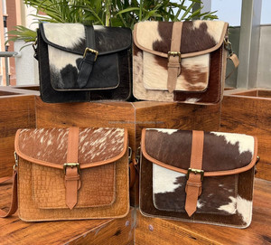 Nouveau 2025 Fournisseur en gros Sac à bandoulière pour femmes en cuir de vachette Sacs à bandoulière en cuir véritable de créateur de luxe Sac à main et sacs à main personnalisés - Product Image 3