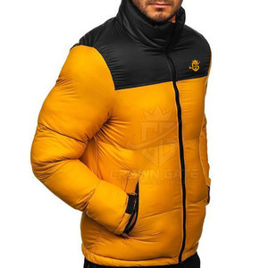 2026 New Arrival <b>Long</b> Sleeves Puffer <b>Jacket</b> With Customized Logo Printed Factory Direct Sale Winter <b>Jacket</b> - Product Image 4