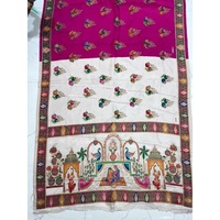 Sari en soie pure avec broderie Zari, idéal pour les mariages, les soirées et la collection de créateurs, disponible au meilleur prix.