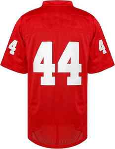 Fournisseur de vêtements de sport en tissu respirant haute performance avec panneaux en maille de haute qualité, uniforme de football américain - Product Image 2