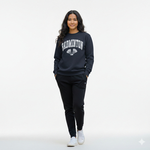 Comprar al por mayor Sudadera de invierno para mujer con cuello simulado, 100% algodón, con logo estampado frontal, estilo casual y urbano, de tacto suave. - Product Image 6