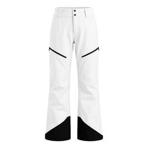 Women's <b>Waterproof</b> Polyester Athletic Pants with Zipper Fly Mid Waist Straight Full-Length Winter Sport <b>Trousers</b> - Product Image 1