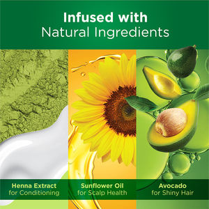 Nisha longue durée 100% gris couverture coloration permanente pour les femmes brun clair 20g + 20ml pochette crème couleur des cheveux - Product Image 3