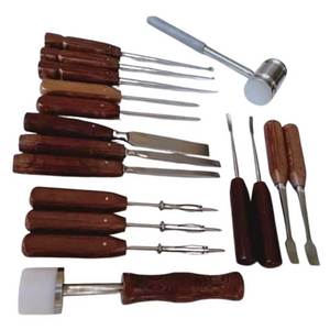 Ensemble de chirurgie orthopédique de base de 17 pièces, instruments chirurgicaux réutilisables en acier inoxydable - Product Image 1