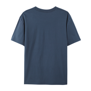 Camiseta Premium de Manga Corta para Hombre, Cuello Redondo, Mezcla de Poliéster/Algodón, Corte Holgado, Transpirable, Anti-Pilling, Talla Grande, Negra, Casual - Product Image 3
