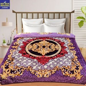 Manta de Lujo de 4 KG, Suave y Cálida, de Poliéster y Visón Sintético, para Cama Doble, para Uso en el Hogar o en Hoteles - Product Image 5