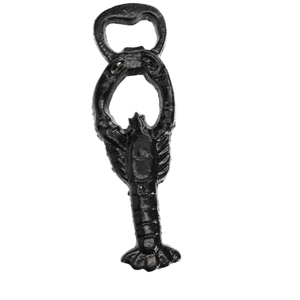 Abridor de Botellas de Latón Macizo con Diseño de Sirena Náutica, Estilo Marino, Herramienta de Barra de Metal, Acabado Dorado Pulido - Product Image 3