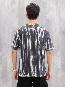 T-shirt Tie Dye, fabricant vérifié, 100 % coton, motif uni, design vierge, sur mesure pour homme - Product Image 1