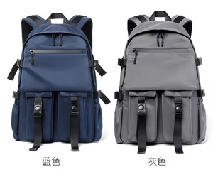 Tactical <b>Backpack</b> <b>Nylon</b> Waterproof Multi-Functional Unisex Softback 36-56L Gray Blue Shoulder Strap Webbing Zipper Closure - Product Image 1