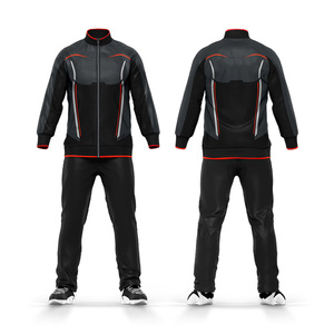 Autumn Winter 100% Cotton <b>Tracksuits</b> Custom Designed Quick Dry Lightweight Plus Size Sportswear Logo Printing Sustainable - Product Image 1