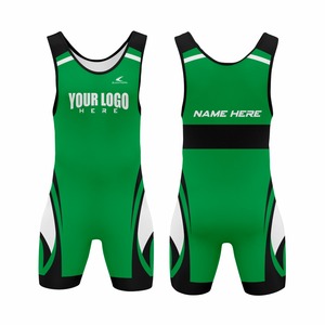 <b>Women's</b> Adult Wrestling <b>Singlet</b> Spandex/Polyester 300g Breathable Fitted Custom Logo Color Blocked Powerlifting Large Sizes - Product Image 4