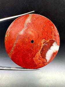 Esfera de Reloj de Jaspe Rojo de 39 mm y 1 mm, Esfera de Reloj de Piedra Personalizada para Relojes Mecánicos Automáticos - Product Image 3