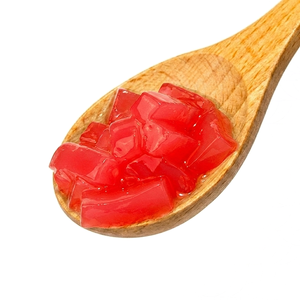 Jalea de Fresa y Coco Nata de Coco en Tiras Rectangulares para Bebidas Frías y Smoothies, Ingredientes al por Mayor para Tiendas de Franquicia - Product Image 3