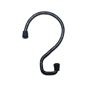<b>S</b>-Shaped Wrought Iron <b>Hook</b> Flexible Wall Door Mount Rust Resistant Powder Coated Minimalist Design Single Tier Clothing Hanger - Product Image 4