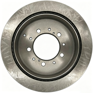 Disque de frein ventilé pour essieu arrière 42431-60290, disques de frein solides en fonte, composants essentiels pour Lexus LX570 Toyota Tundra - Product Image 2