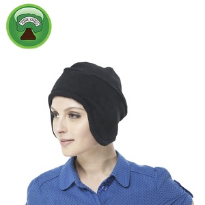 Hot Sale Black <b>Fleece</b> Black Men Head Warmer for Ski - Product Image 3