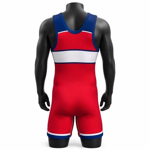 Customized Mens Wrestling <b>Singlet</b> Sublimated Printing Compression Bodysuit One Piece <b>Weightlifting</b> Powerlifting Sports Outfit - Product Image 2