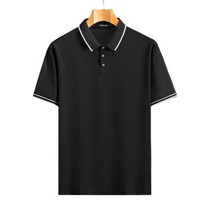 Coton polyester de haute qualité impression personnalisée broderie OEM logo uni vierge hommes polo t-shirt polo - Product Image 3