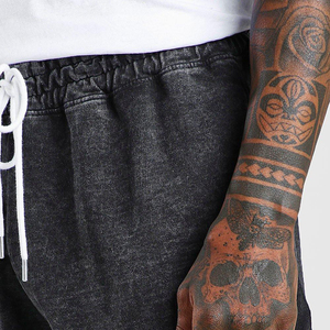 Shorts Bermuda Décontractés en Toile Tissée pour Hommes - Taille Mi-Haute Couleur Unie Logo et Design Personnalisés Séchage Rapide Respirant Anti-UV 100% Coton - Product Image 6