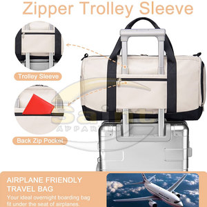 Bolsas de Lona de Poliéster de Gran Capacidad Hechas en Pakistán, Bolsa de Viaje, Gimnasio y Deportes Personalizada, Venta al Por Mayor, Pedido al Por Mayor, OEM con Compartimento para Zapatos - Product Image 5
