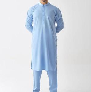 Modern Slim Fit <b>Men</b> Shalwar Kameez Plain Design Custom Size <b>Kurta</b> Suit Bulk Wholesale Manufacturer 2026 - Product Image 3