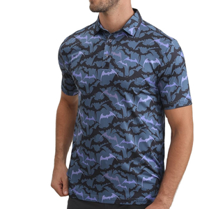 Polo de Golf Bordado con Logotipo Personalizado de Alta Calidad para Hombre, Impresión por Sublimación, Diseño en Blanco, Estilo Liso, Venta al Por Mayor - Product Image 2