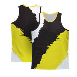 Camiseta sin mangas sublimada personalizada para hombre, novedad 2026, color sólido, estilo urbano, talla grande - Product Image 1